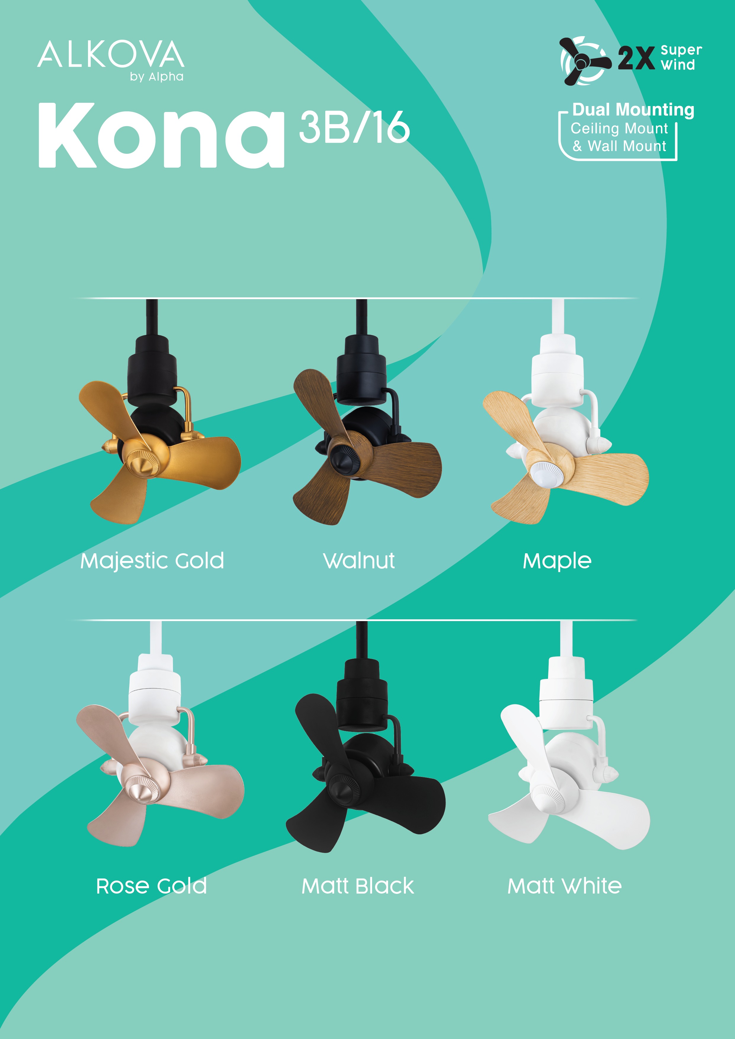 Alkova Kona — Alkova Ceiling Fan