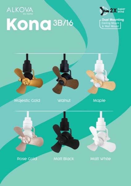 Alkova Kona — Alkova Ceiling Fan