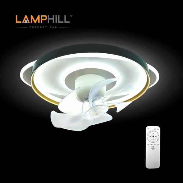 PF1A-Series-3CCT-Dimmable-Ceiling-Fan-Light — Perfect One Ceiling Fan Light