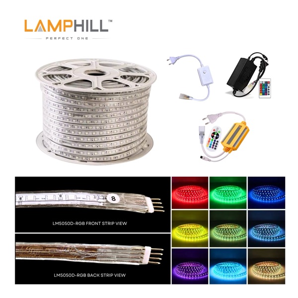 LM5050D-RGB-AC3 — Perfect One LED Strip Light