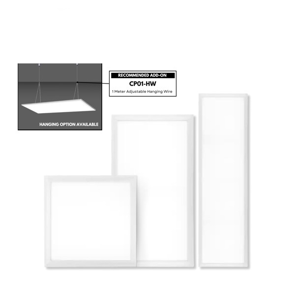 CP312-CP612-CP66-Series-Surface-Hanging-LED-Panel-Light- — CahayaLED Spotlight / Downlight
