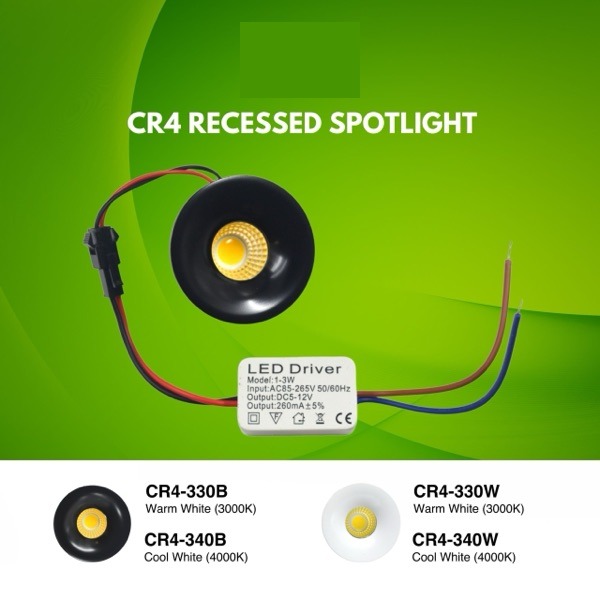 CR4-Recessed-Spotlight — CahayaLED Spotlight / Downlight