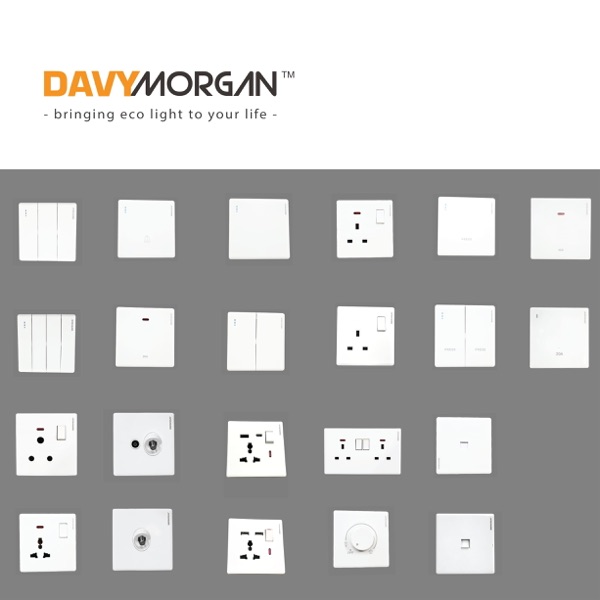 DM1-W — DavyMorgan Switch & Socket