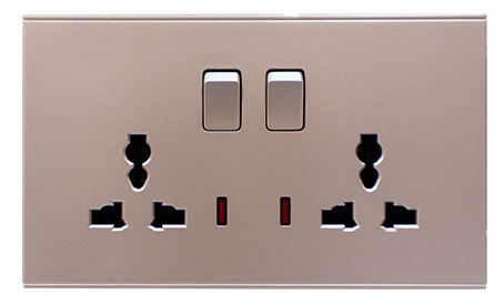 ELE-ELE-2G-13A-C-S — Retouch Switch & Socket