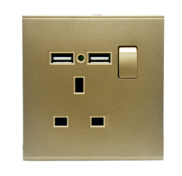 ELE-FLATUSB-C — Retouch Switch & Socket
