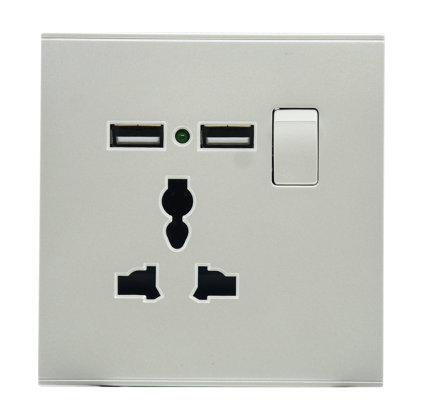 ELE-MULTIUSB-PW — Retouch Switch & Socket