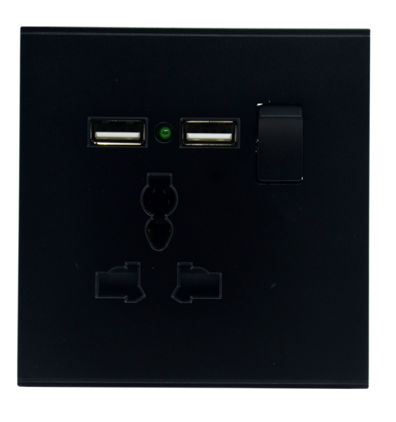 ELE-MULTIUSB — Retouch Switch & Socket