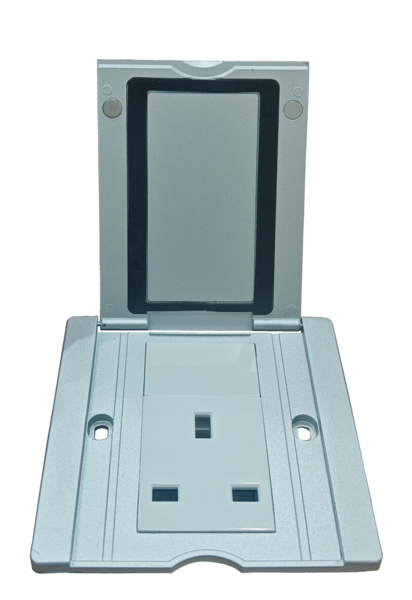 FS-SILVER-OPEN — Retouch Switch & Socket