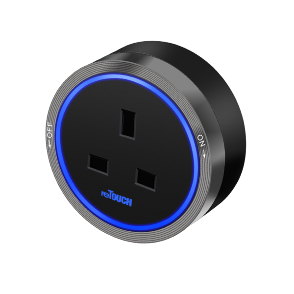 PT1-SILVER-FLAT-PIN — Retouch Switch & Socket