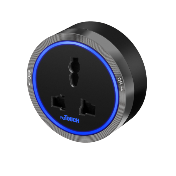 PT1-SILVER-UNIVERSAL — Retouch Switch & Socket