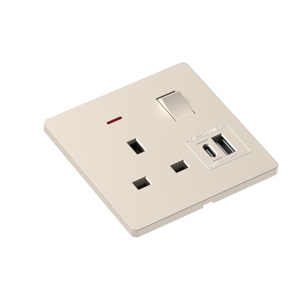 T0813ACUSBC — Retouch Switch & Socket