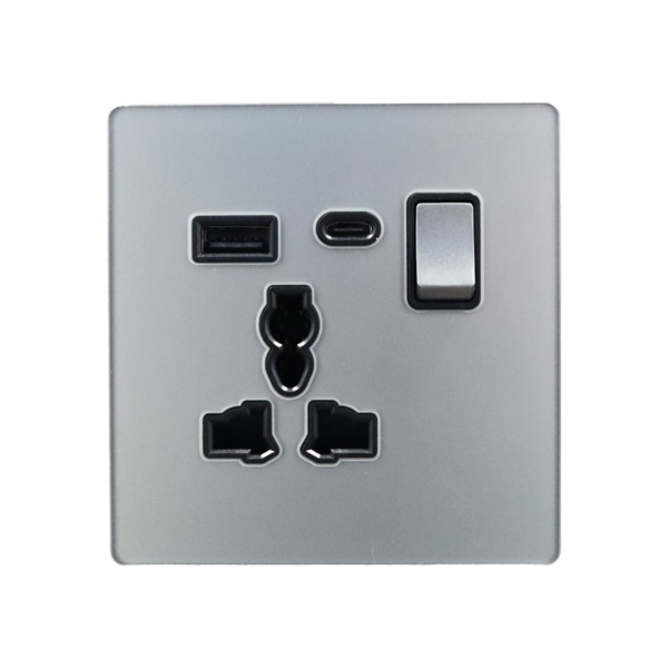 THINS-13A-MULTI-TYPE-C-MIN-GGG — Retouch Switch & Socket