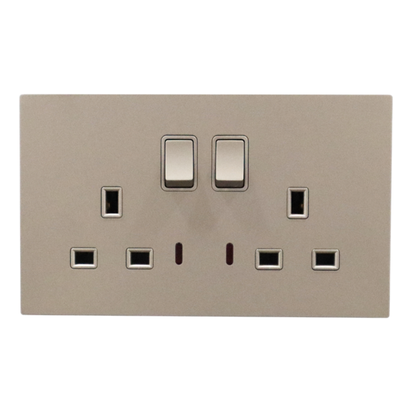 THINS-2G-FP-MIN-ECRU — Retouch Switch & Socket