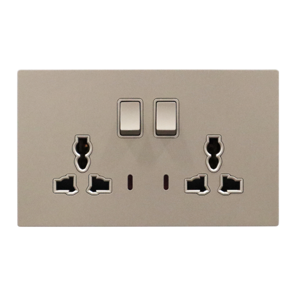 THINS-2G-MULTI-MIN-ECRU — Retouch Switch & Socket