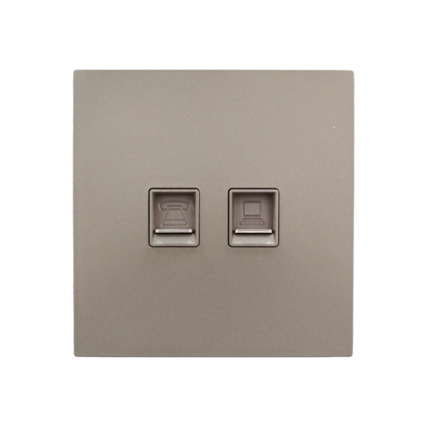 THINS-2G-TEL-DATA-MIN-ECRU — Retouch Switch & Socket