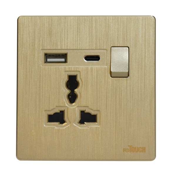 ULT-TYPE-C-TG-MULTI — Retouch Switch & Socket