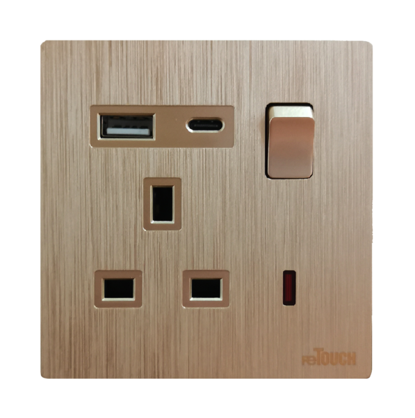 ULT-TYPE-C-TG — Retouch Switch & Socket