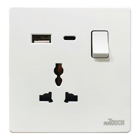 ULT-TYPR-C-MULTI — Retouch Switch & Socket