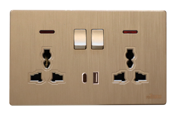 ULT-ULTA-2G-13A-TAC-TG — Retouch Switch & Socket