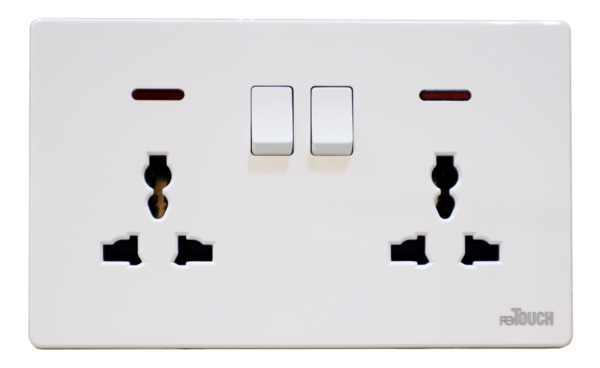 ULT-ULTRA-2G-13A-W — Retouch Switch & Socket