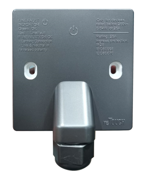 WHC-WHC-GREY — Retouch Switch & Socket